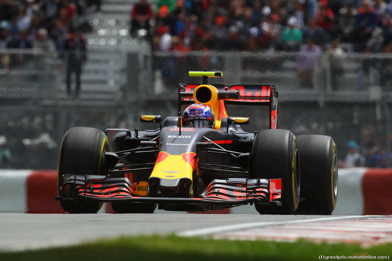 GP CANADA, 10.06.2016 - Prove Libere 1, Max Verstappen (NED) Red Bull Racing RB12