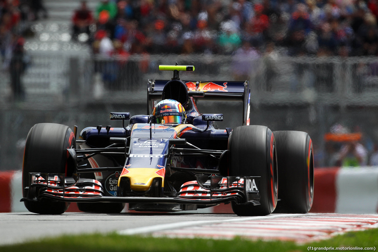 GP CANADA, 10.06.2016 - Prove Libere 1, Carlos Sainz Jr (ESP) Scuderia Toro Rosso STR11