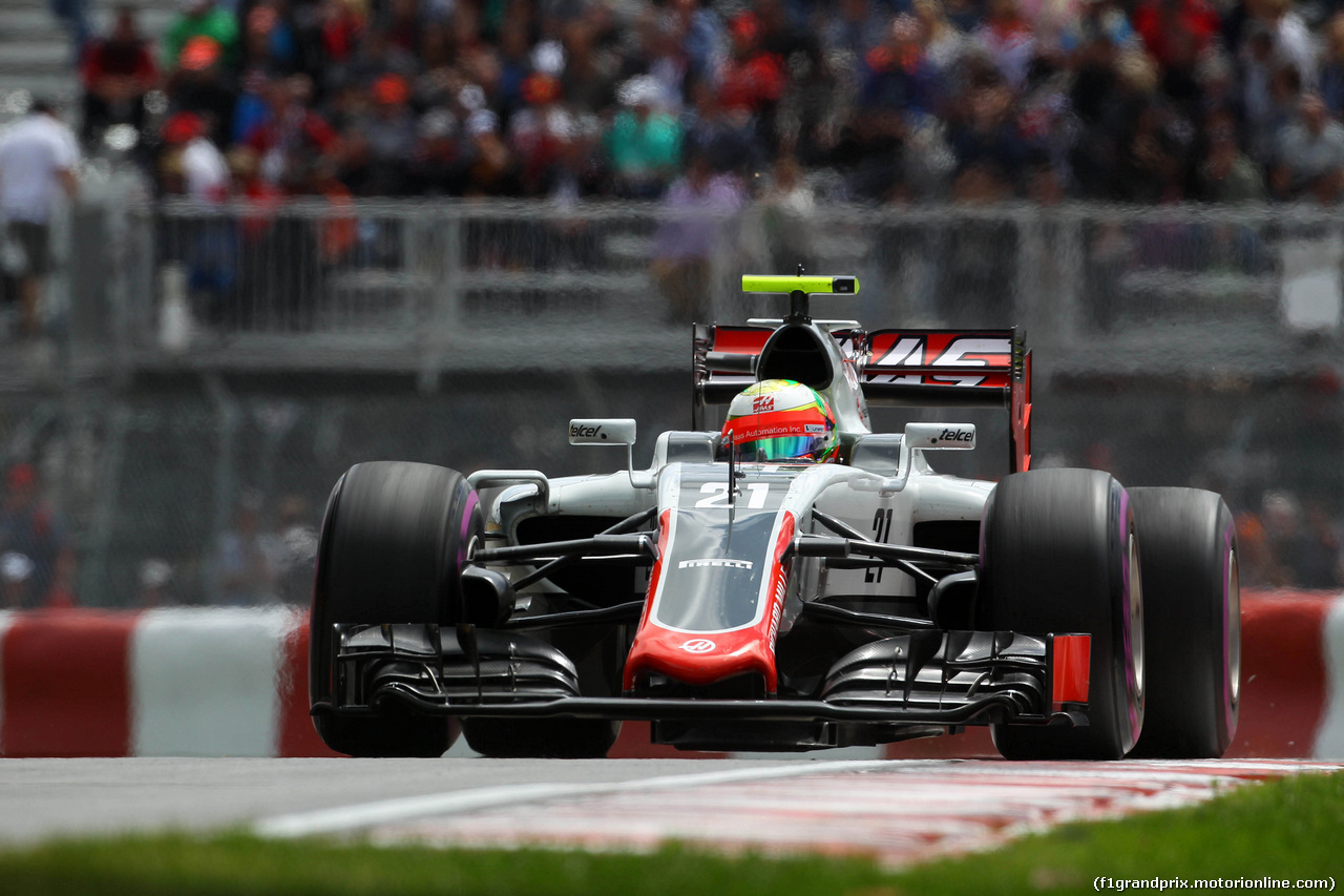 GP CANADA, 10.06.2016 - Prove Libere 1, Esteban Gutierrez (MEX) Haas F1 Team VF-16