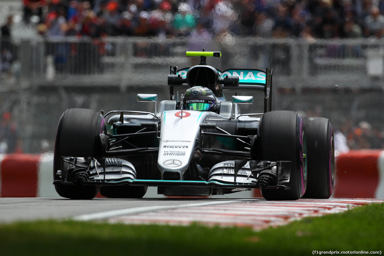 GP CANADA, 10.06.2016 - Prove Libere 1, Nico Rosberg (GER) Mercedes AMG F1 W07 Hybrid
