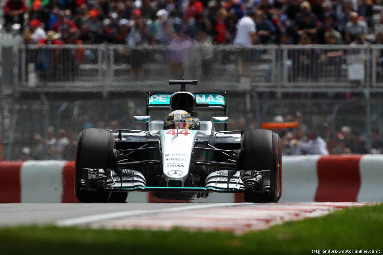 GP CANADA, 10.06.2016 - Prove Libere 1, Lewis Hamilton (GBR) Mercedes AMG F1 W07 Hybrid