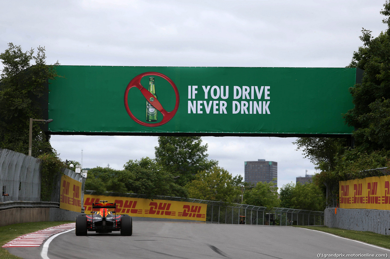 GP CANADA, 10.06.2016 - Prove Libere 1, Daniel Ricciardo (AUS) Red Bull Racing RB12