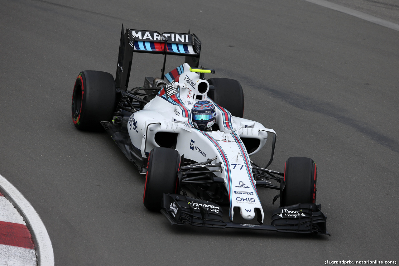 GP CANADA, 10.06.2016 - Prove Libere 1, Valtteri Bottas (FIN) Williams FW38