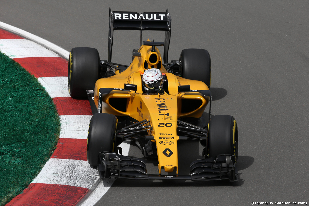 GP CANADA, 10.06.2016 - Prove Libere 1, Kevin Magnussen (DEN) Renault Sport F1 Team RS16