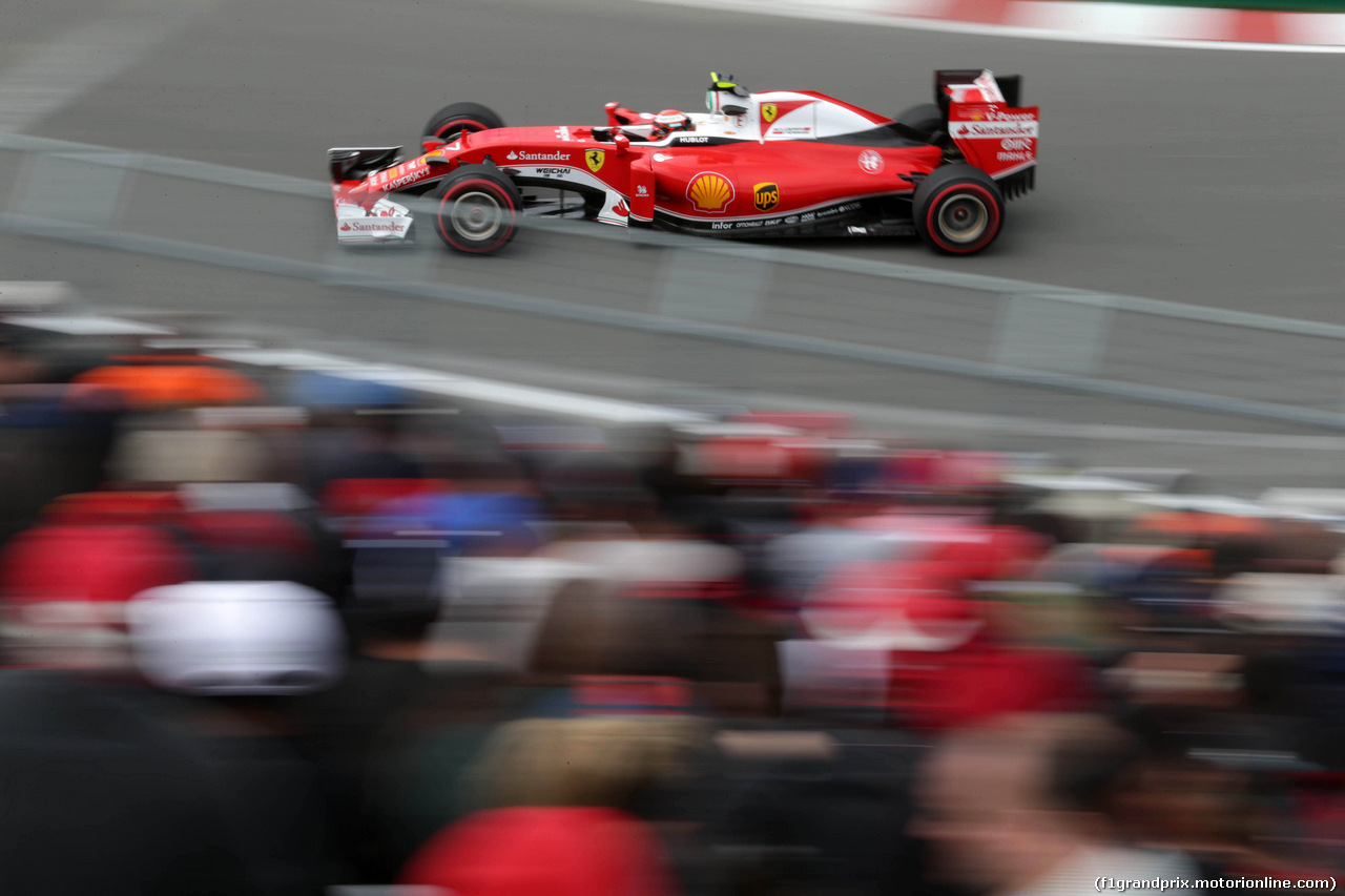 GP CANADA, 10.06.2016 - Prove Libere 1, Kimi Raikkonen (FIN) Ferrari SF16-H
