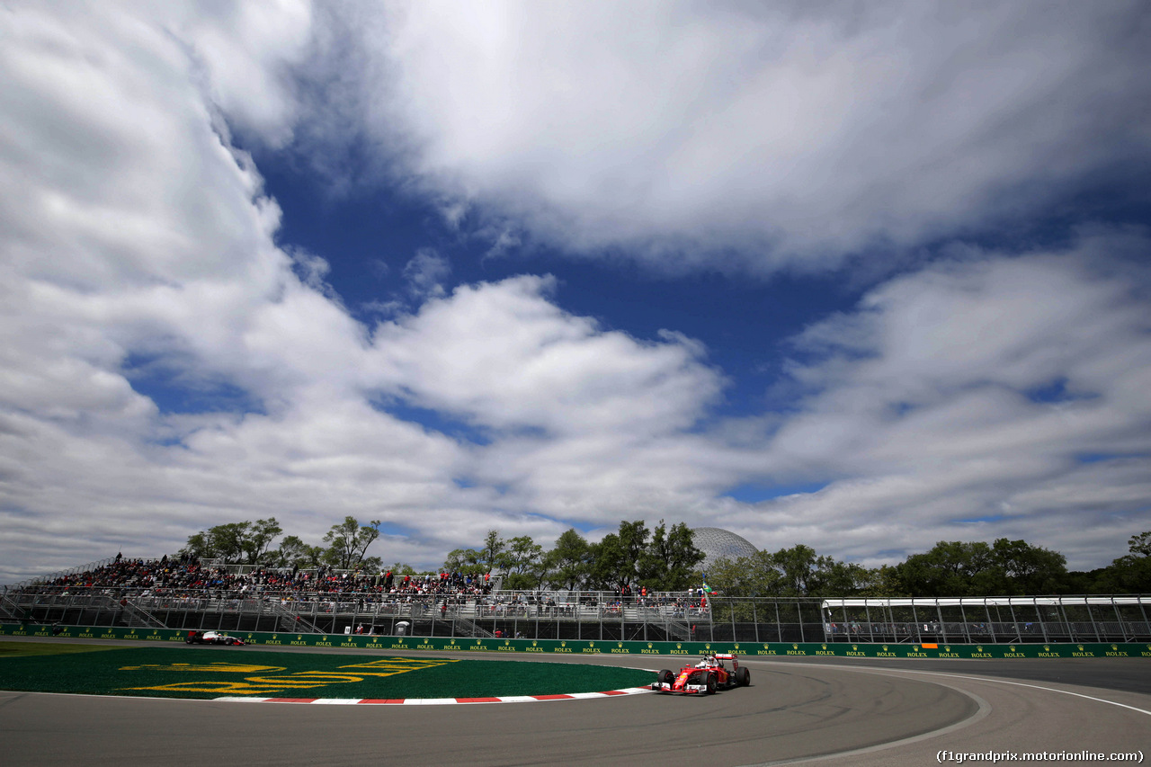 GP CANADA, 10.06.2016 - Prove Libere 1, Sebastian Vettel (GER) Ferrari SF16-H