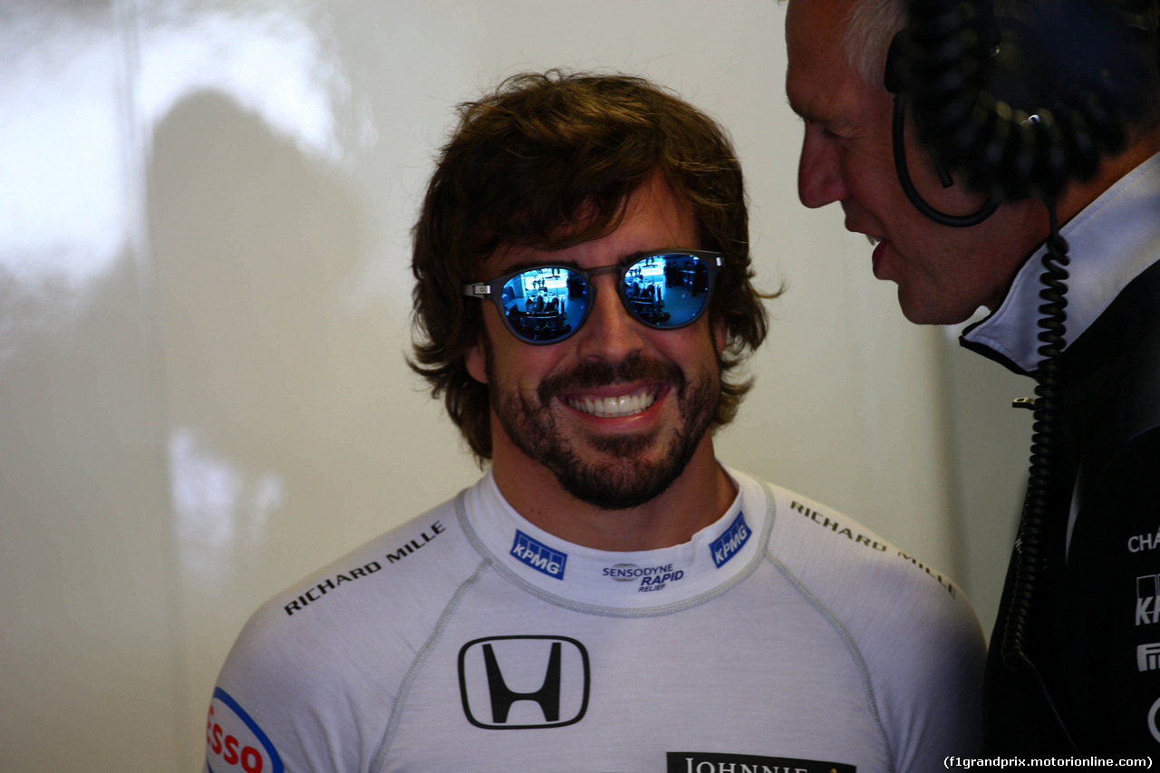 GP CANADA, 10.06.2016 - Prove Libere 1, Fernando Alonso (ESP) McLaren Honda MP4-31