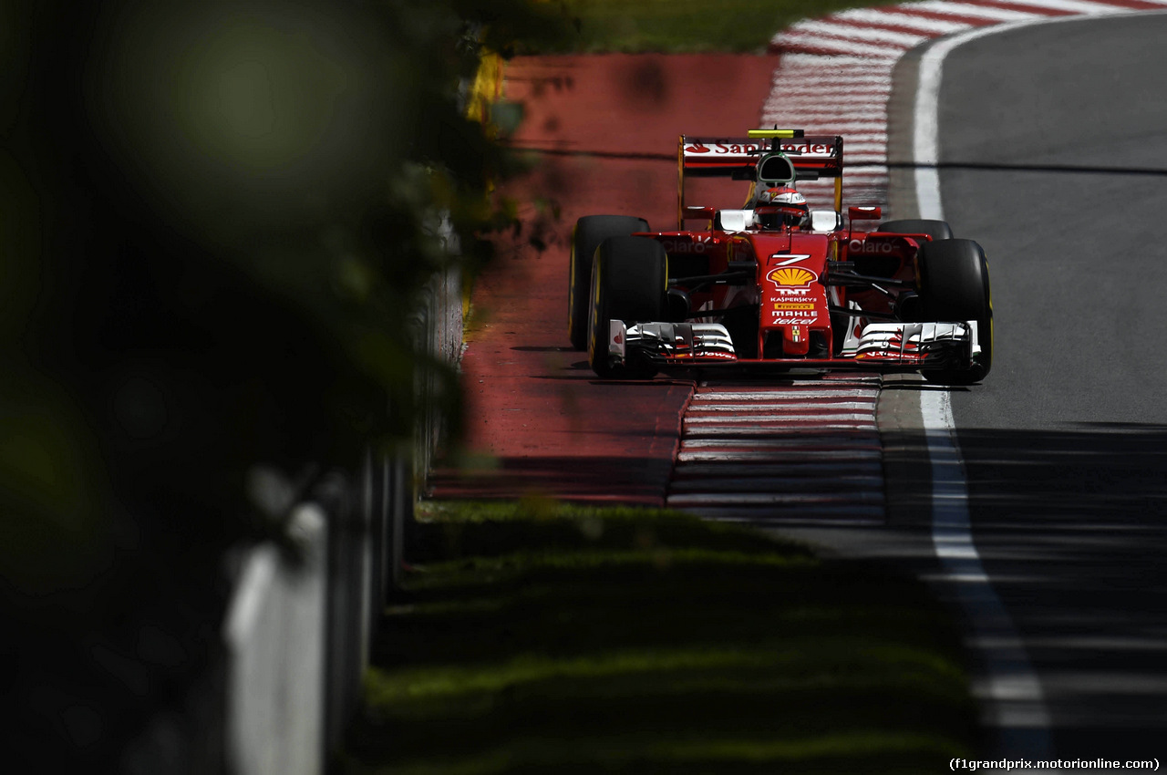 GP CANADA, 10.06.2016 - Prove Libere 2, Kimi Raikkonen (FIN) Ferrari SF16-H