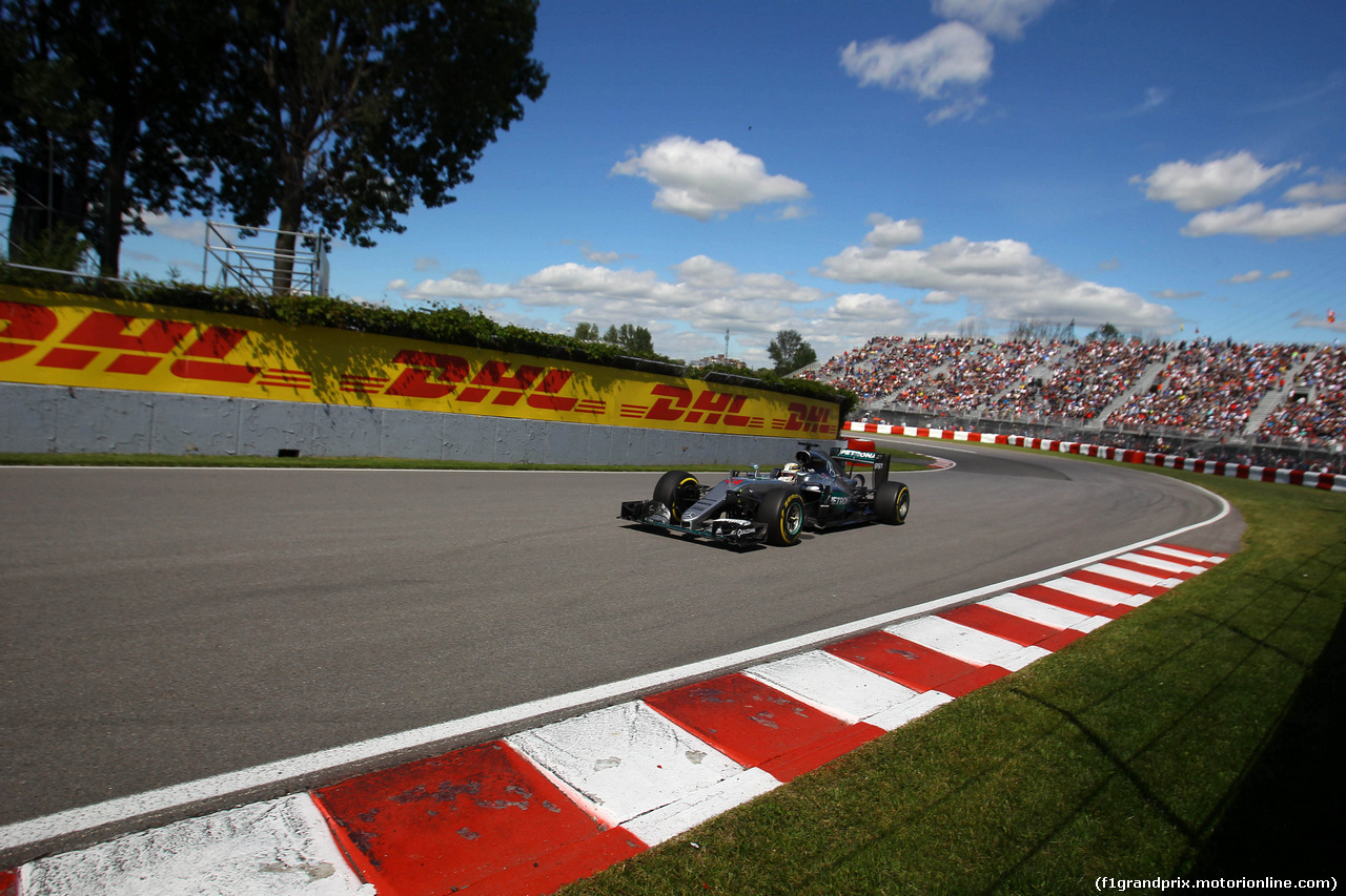 GP CANADA, 10.06.2016 - Prove Libere 2, Lewis Hamilton (GBR) Mercedes AMG F1 W07 Hybrid