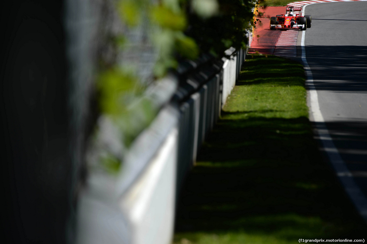 GP CANADA, 10.06.2016 - Prove Libere 2, Sebastian Vettel (GER) Ferrari SF16-H