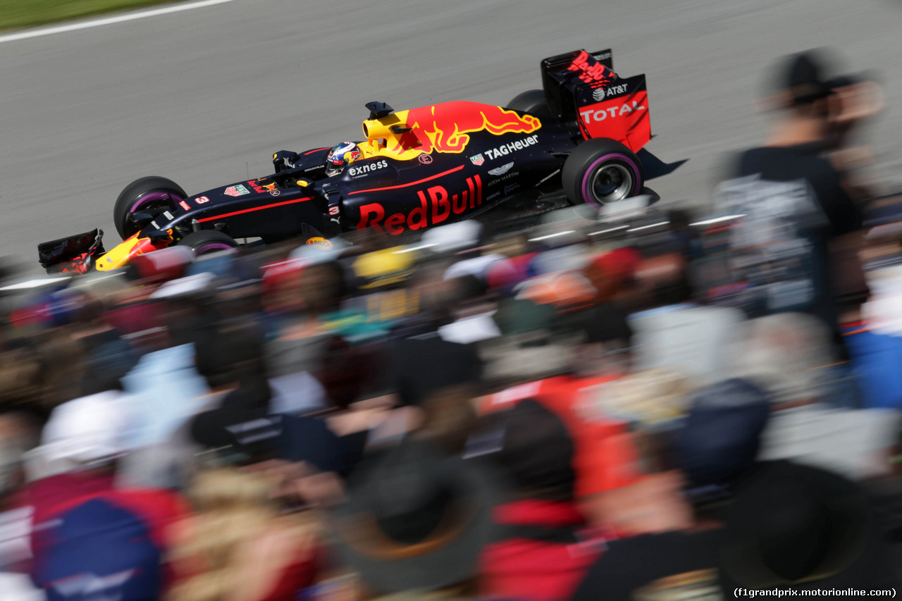 GP CANADA, 10.06.2016 - Prove Libere 2, Daniel Ricciardo (AUS) Red Bull Racing RB12