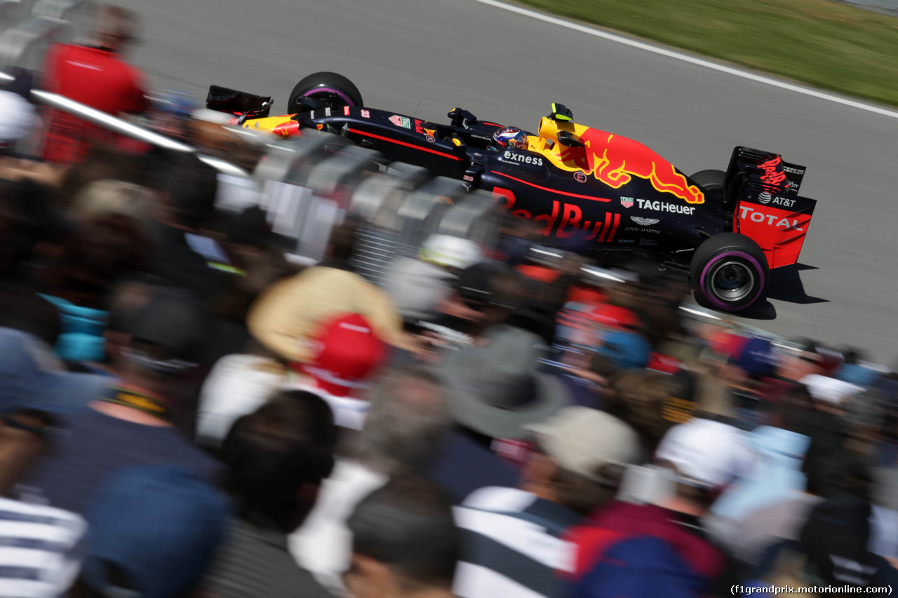 GP CANADA, 10.06.2016 - Prove Libere 2, Max Verstappen (NED) Red Bull Racing RB12