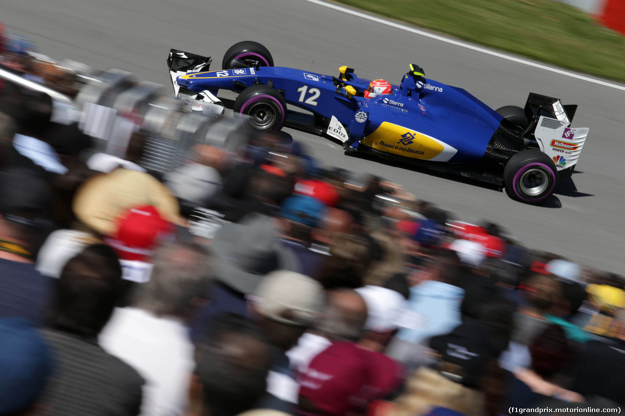 GP CANADA, 10.06.2016 - Prove Libere 2, Felipe Nasr (BRA) Sauber C34