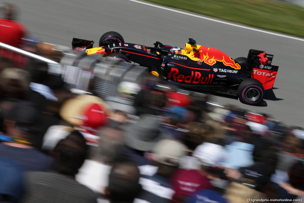 GP CANADA, 10.06.2016 - Prove Libere 2, Daniel Ricciardo (AUS) Red Bull Racing RB12