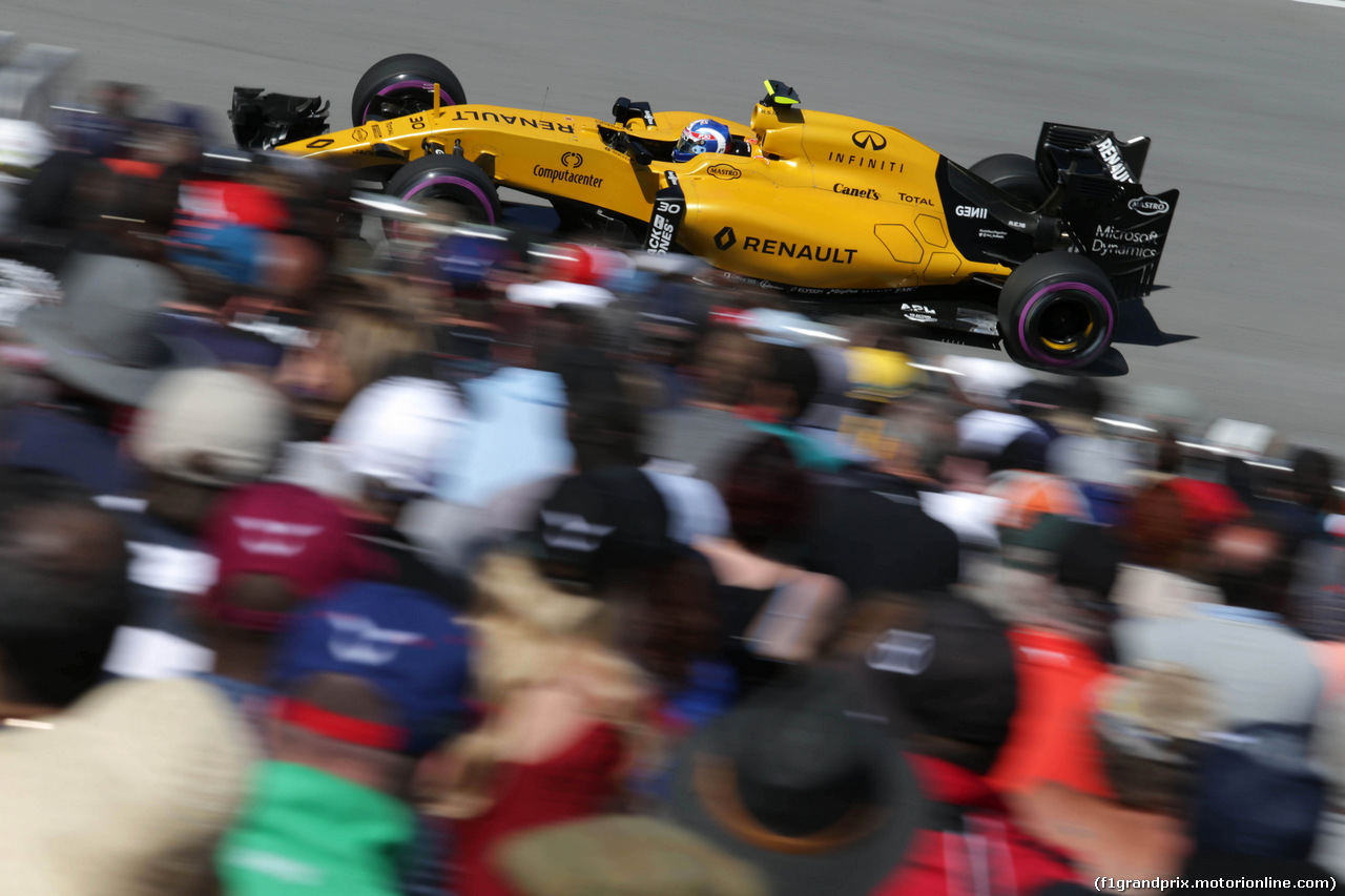 GP CANADA, 10.06.2016 - Prove Libere 2, Jolyon Palmer (GBR) Renault Sport F1 Team RS16