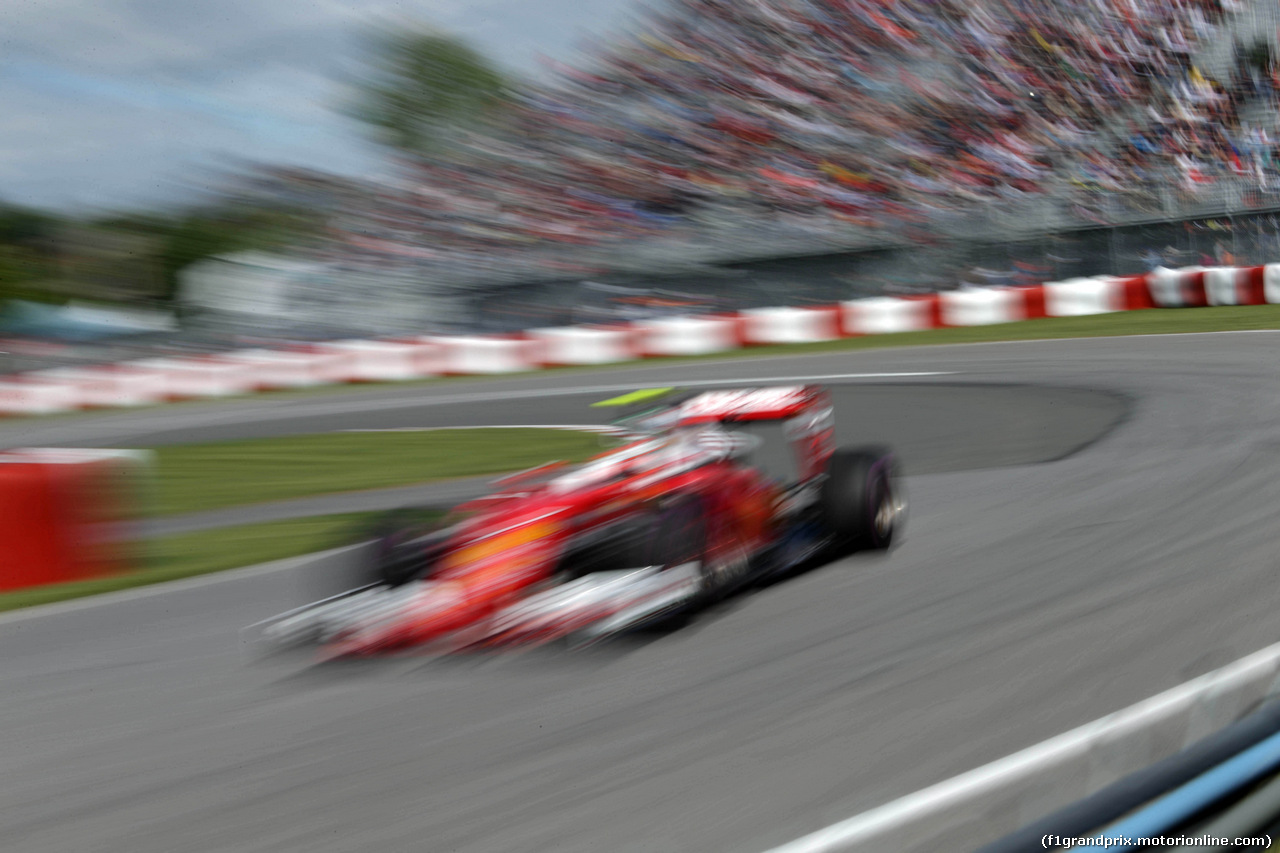 GP CANADA, 10.06.2016 - Prove Libere 2, Kimi Raikkonen (FIN) Ferrari SF16-H