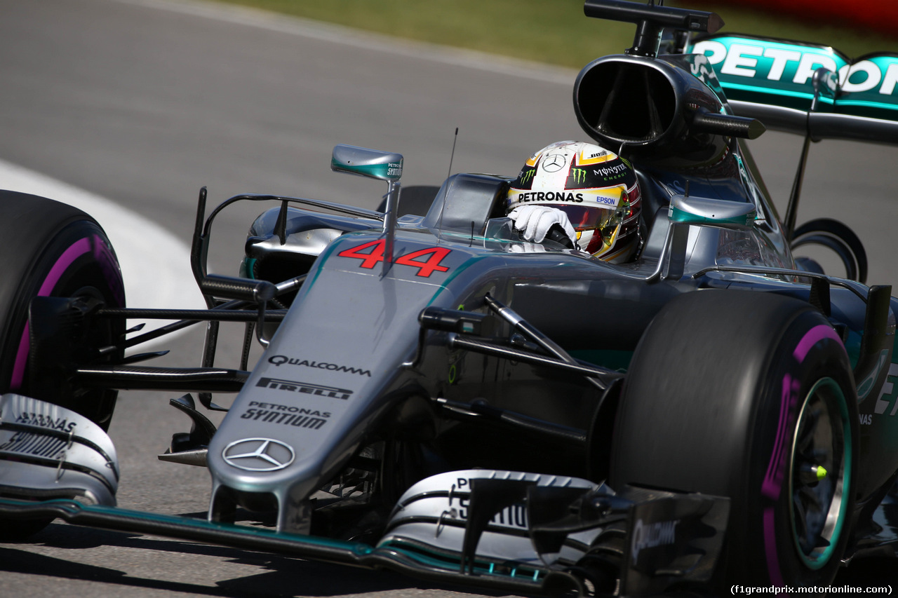 GP CANADA, 10.06.2016 - Prove Libere 2, Lewis Hamilton (GBR) Mercedes AMG F1 W07 Hybrid