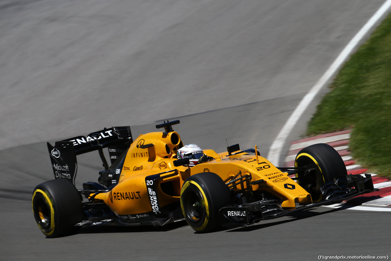 GP CANADA, 10.06.2016 - Prove Libere 2, Kevin Magnussen (DEN) Renault Sport F1 Team RS16