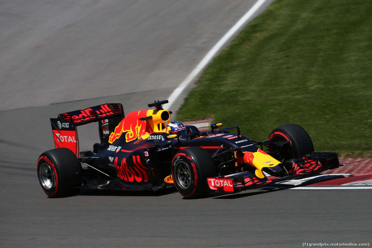 GP CANADA, 10.06.2016 - Prove Libere 2, Daniel Ricciardo (AUS) Red Bull Racing RB12