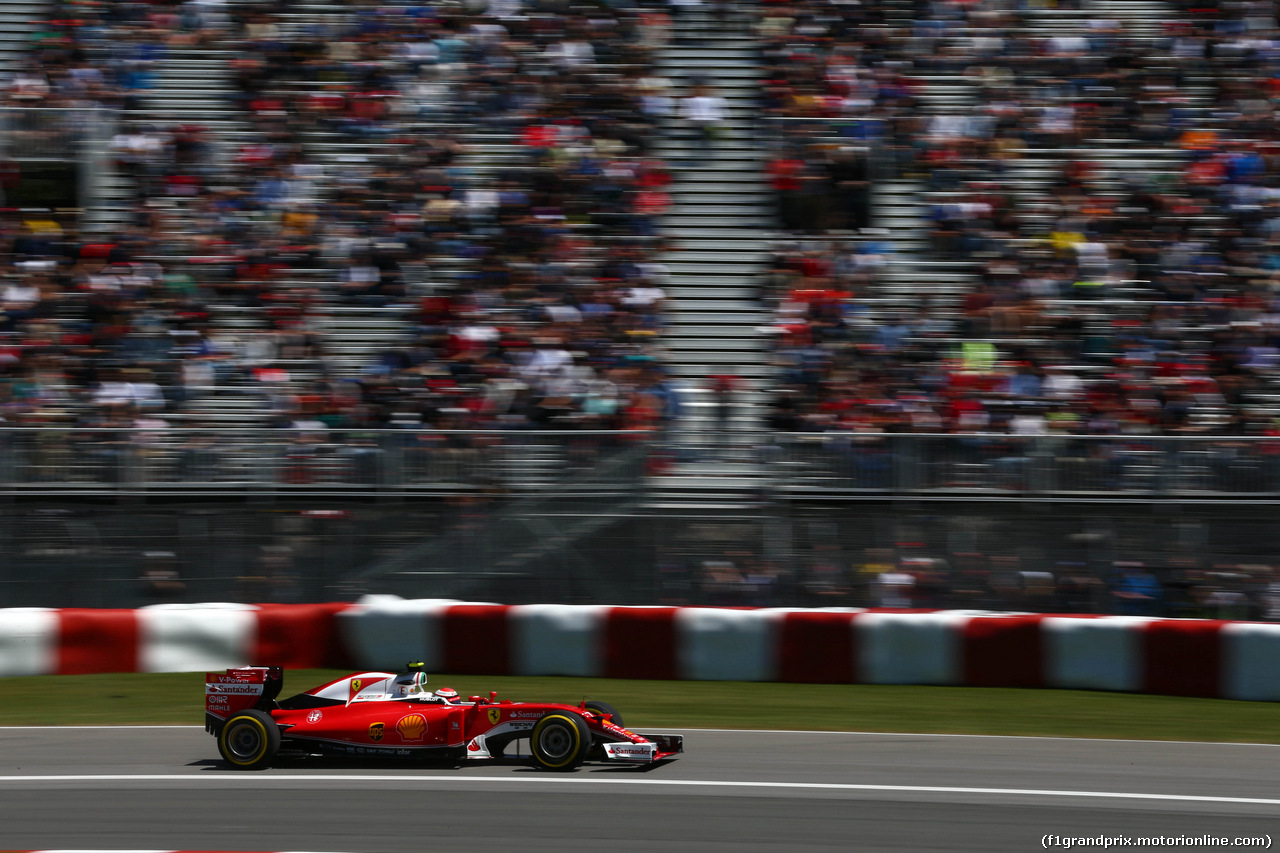 GP CANADA, 10.06.2016 - Prove Libere 2, Kimi Raikkonen (FIN) Ferrari SF16-H