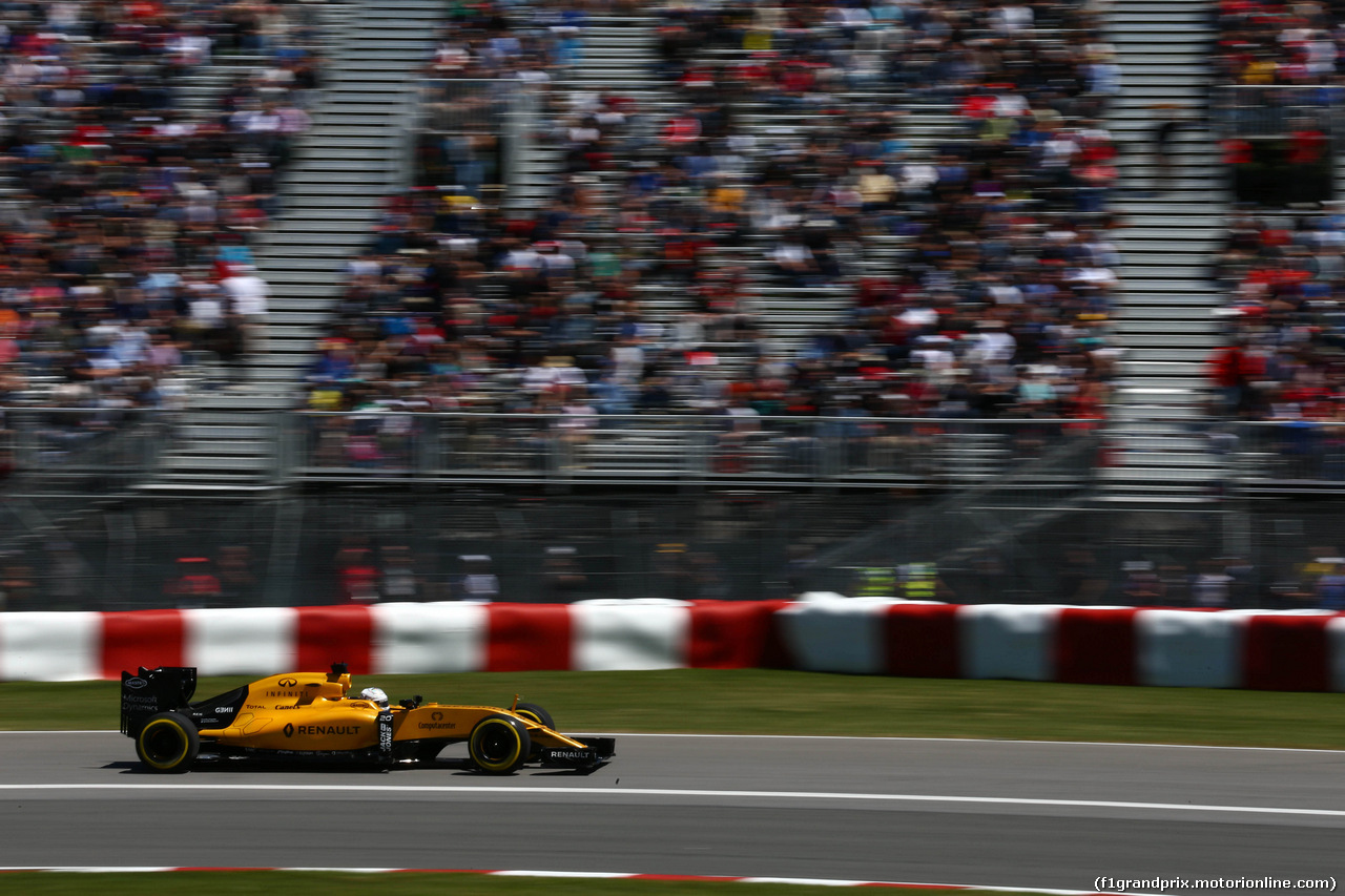 GP CANADA, 10.06.2016 - Prove Libere 2, Kevin Magnussen (DEN) Renault Sport F1 Team RS16