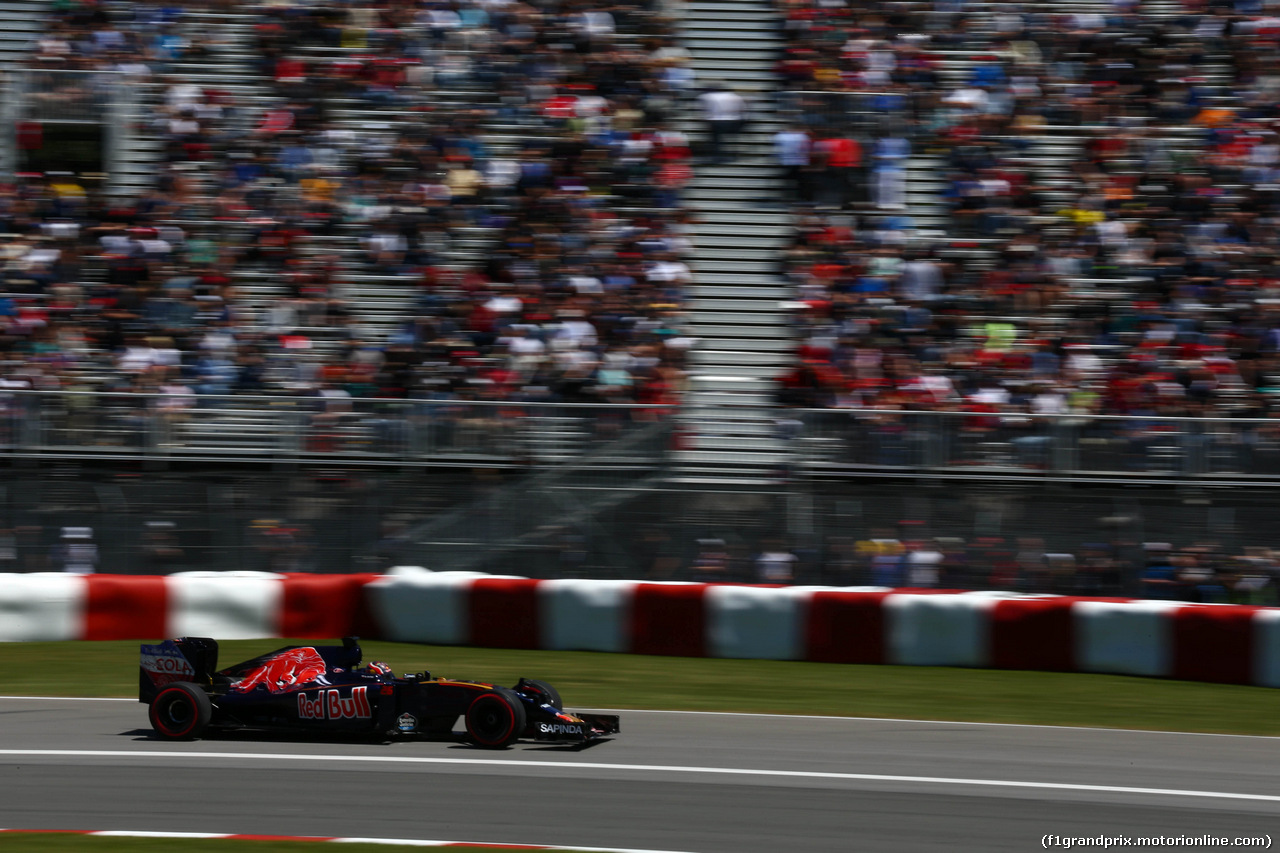 GP CANADA, 10.06.2016 - Prove Libere 2, Daniil Kvyat (RUS) Scuderia Toro Rosso STR11