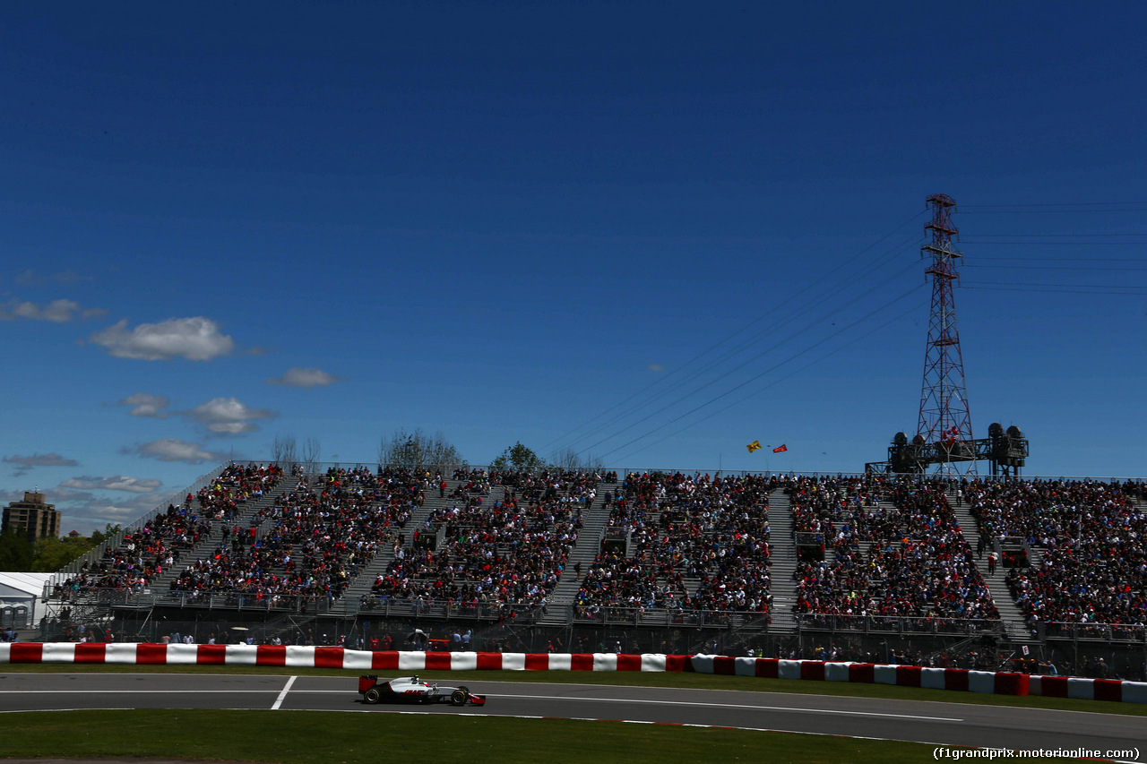 GP CANADA, 10.06.2016 - Prove Libere 2, Esteban Gutierrez (MEX) Haas F1 Team VF-16