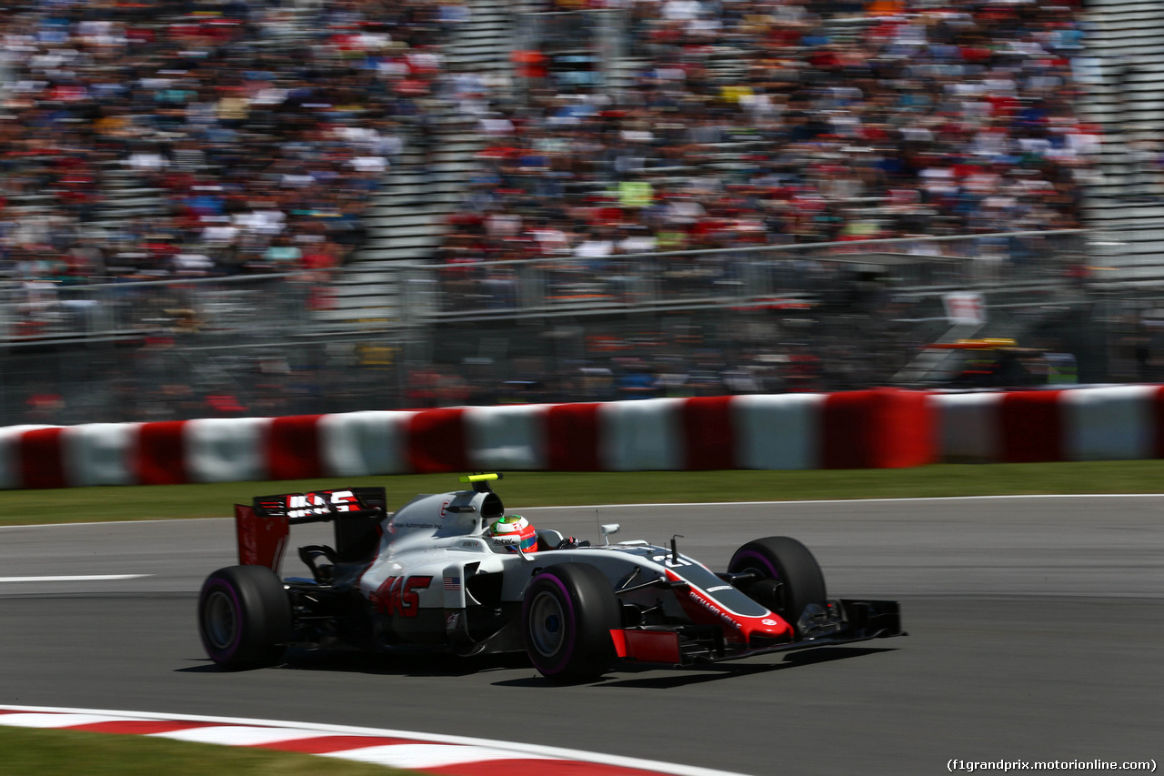 GP CANADA, 10.06.2016 - Prove Libere 2, Esteban Gutierrez (MEX) Haas F1 Team VF-16