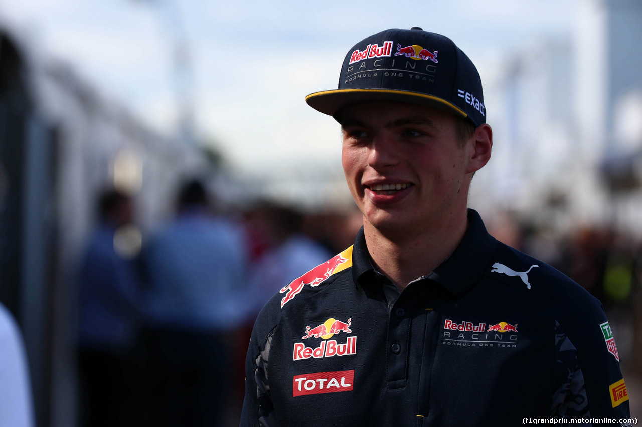 GP CANADA, 10.06.2016 - Max Verstappen (NED) Red Bull Racing RB12