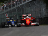 GP CANADA, 10.06.2016 - Free Practice 2, Sebastian Vettel (GER) Ferrari SF16-H davanti a Marcus Ericsson (SUE) Sauber C34