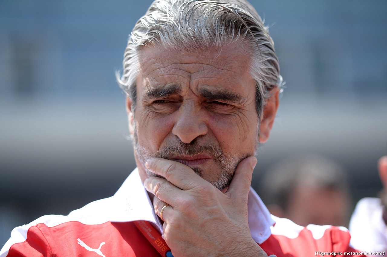 GP CINA, 17.04.2016 - Maurizio Arrivabene (ITA) Ferrari Team Principal