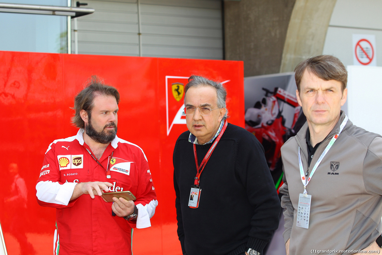 GP CINA, 17.04.2016 - Sergio Marchionne (ITA), Ferrari President e CEO of Fiat Chrysler Automobiles