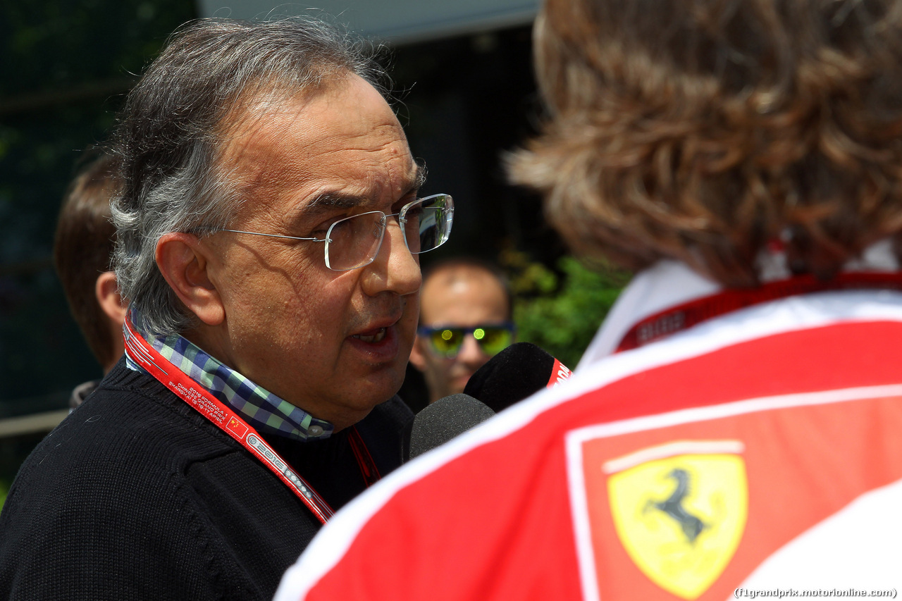 GP CINA, 17.04.2016 - Sergio Marchionne (ITA), Ferrari President e CEO of Fiat Chrysler Automobiles