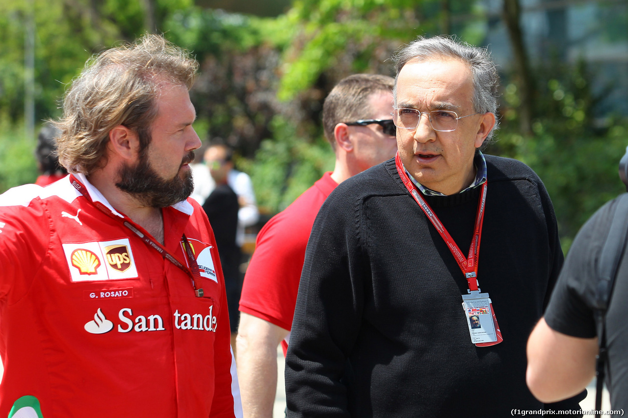 GP CINA, 17.04.2016 - Sergio Marchionne (ITA), Ferrari President e CEO of Fiat Chrysler Automobiles