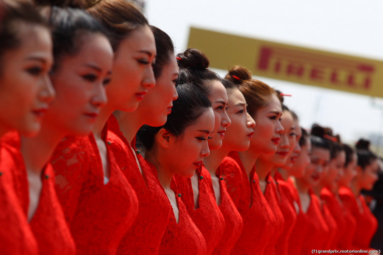 GP CINA, 17.04.2016 - griglia Ragazzas