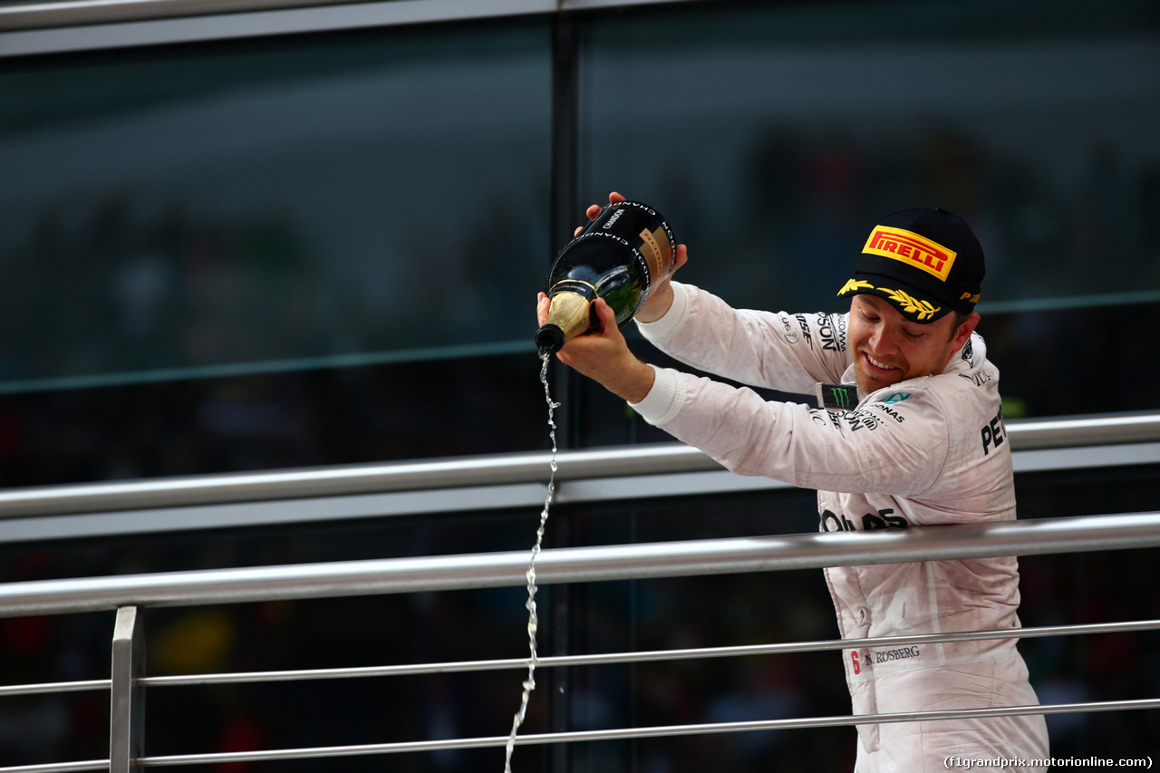 GP CINA, 17.04.2016 - Gara, Nico Rosberg (GER) Mercedes AMG F1 W07 Hybrid vincitore