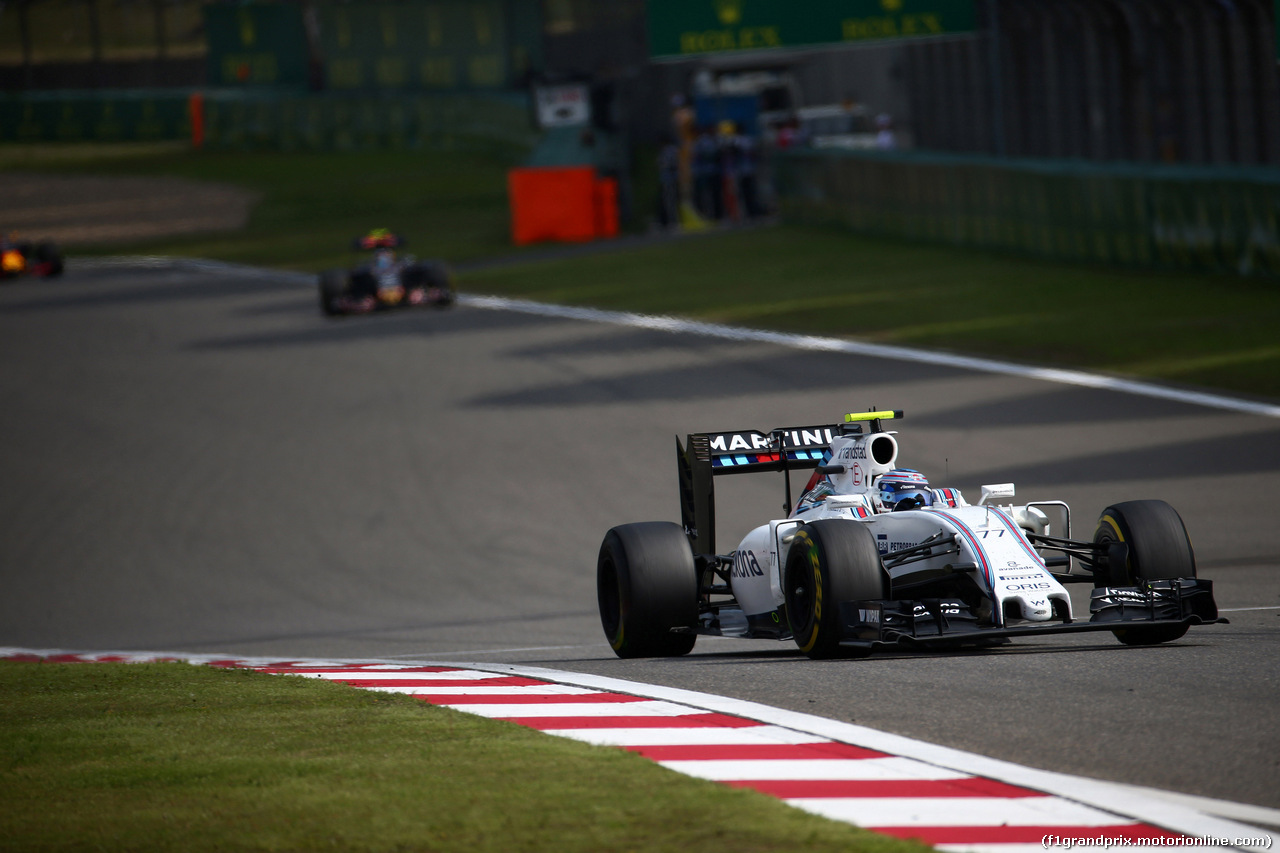GP CINA, 17.04.2016 - Gara, Valtteri Bottas (FIN) Williams FW38
