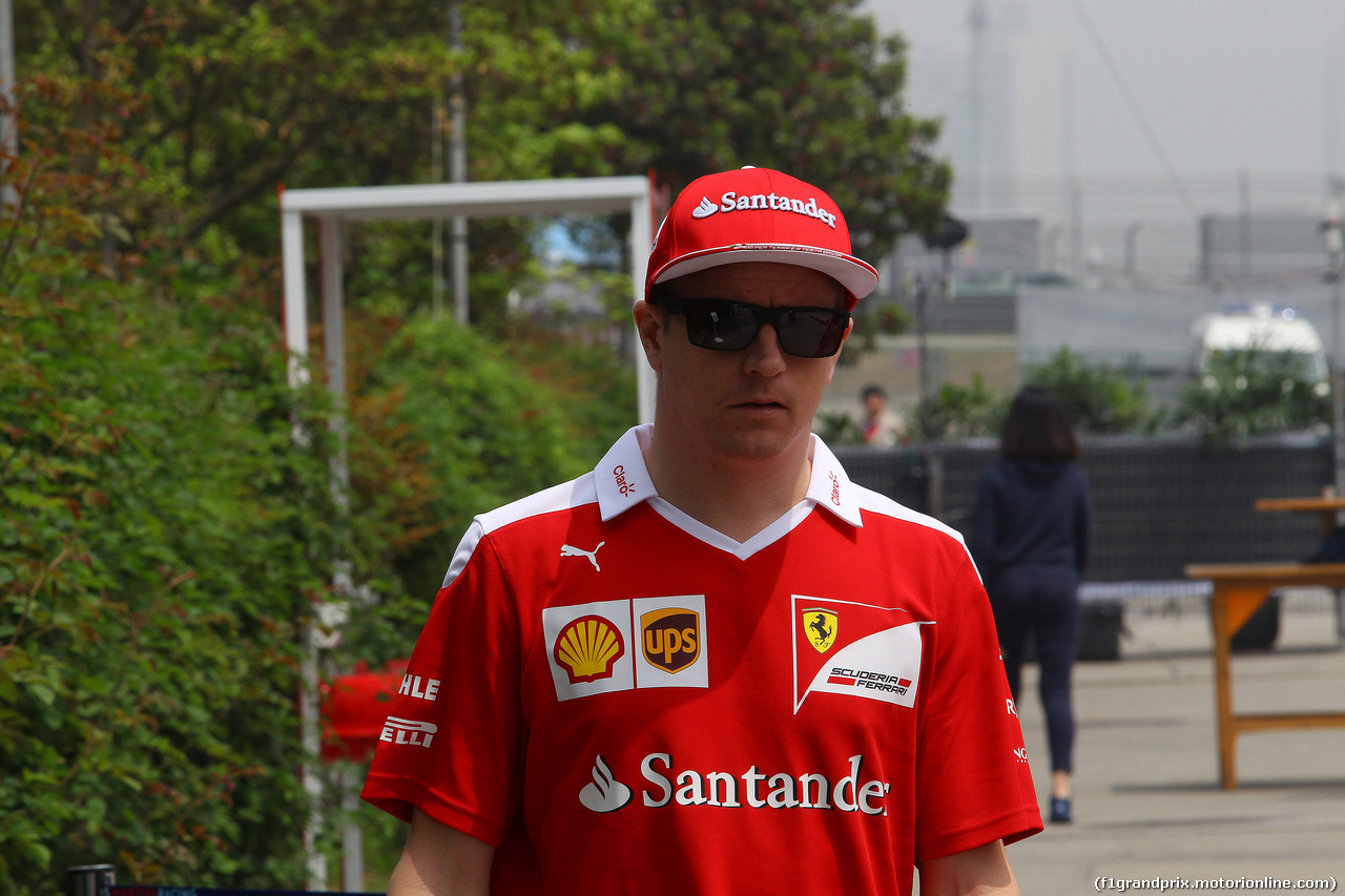 GP CINA, 14.04.2016 - Kimi Raikkonen (FIN) Ferrari SF16-H