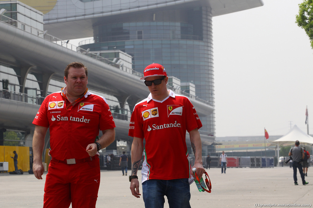 GP CINA, 14.04.2016 - Kimi Raikkonen (FIN) Ferrari SF16-H