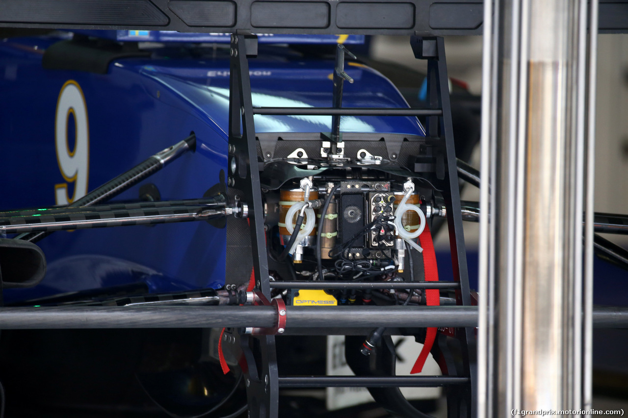 GP CINA, 14.04.2016 - Sauber C34, detail