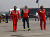 GP CINA, 14.04.2016 - (L-R) Alberto Antonini (ITA), Ferrari Press Officer e Maurizio Arrivabene (ITA) Ferrari Team Principal