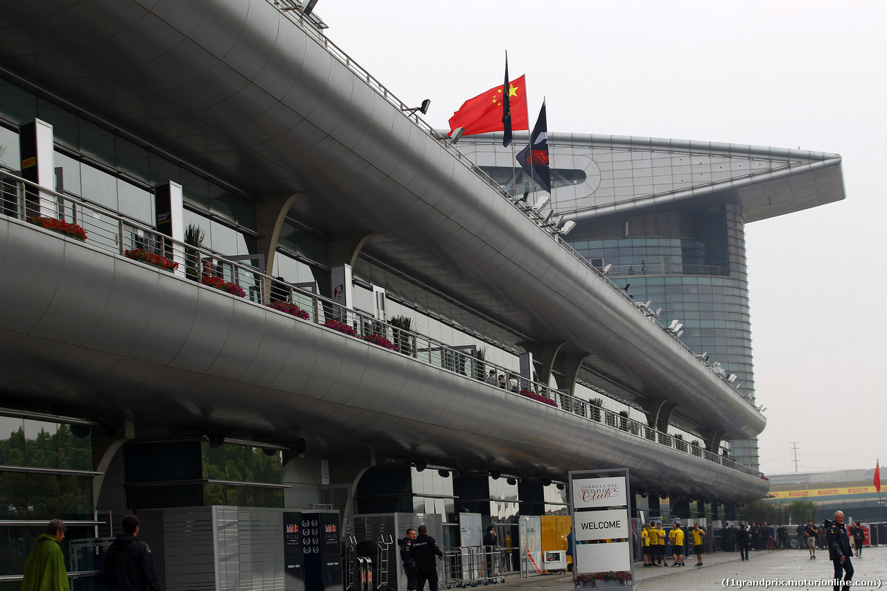 GP CINA, 16.04.2016 - The paddock