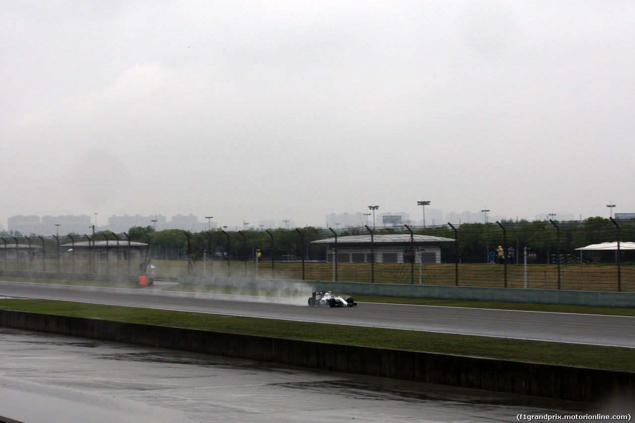 GP CINA, 16.04.2016 - Prove Libere 3, Valtteri Bottas (FIN) Williams FW38
