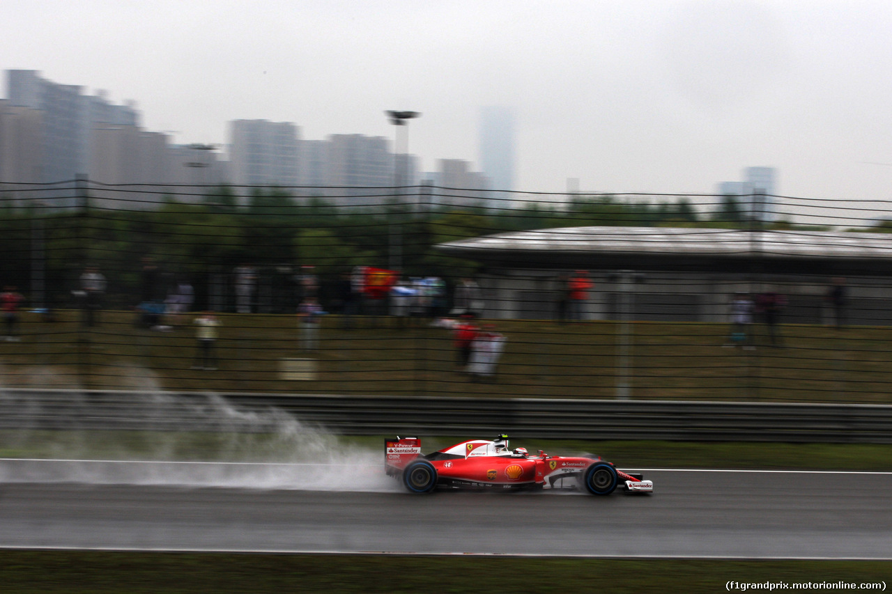 GP CINA, 16.04.2016 - Prove Libere 3, Kimi Raikkonen (FIN) Ferrari SF16-H