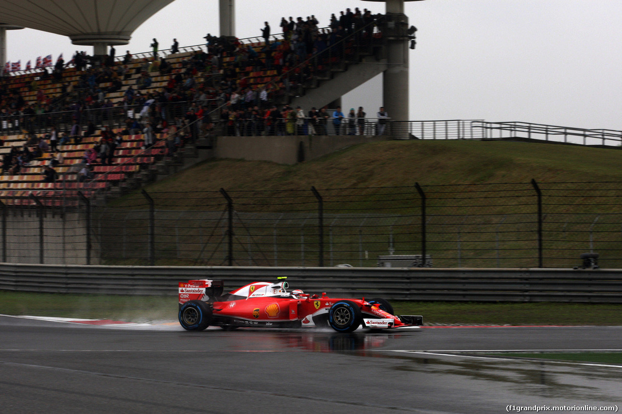 GP CINA, 16.04.2016 - Prove Libere 3, Kimi Raikkonen (FIN) Ferrari SF16-H