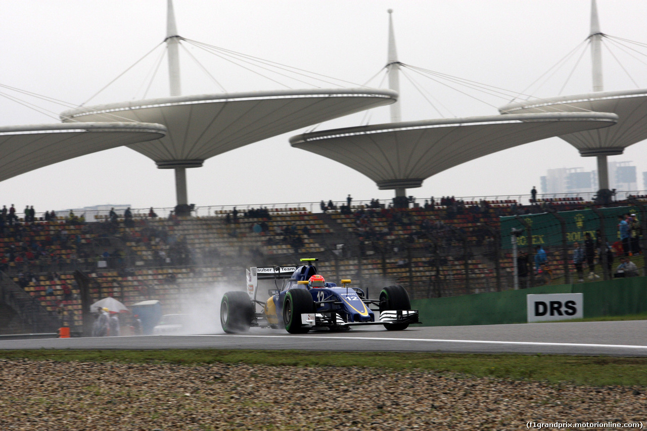 GP CINA, 16.04.2016 - Prove Libere 3, Felipe Nasr (BRA) Sauber C34