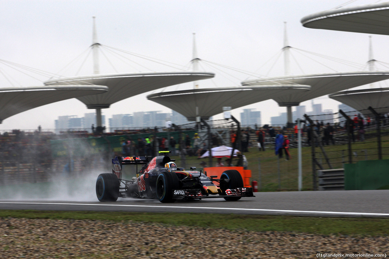 GP CINA, 16.04.2016 - Prove Libere 3, Carlos Sainz Jr (ESP) Scuderia Toro Rosso STR11