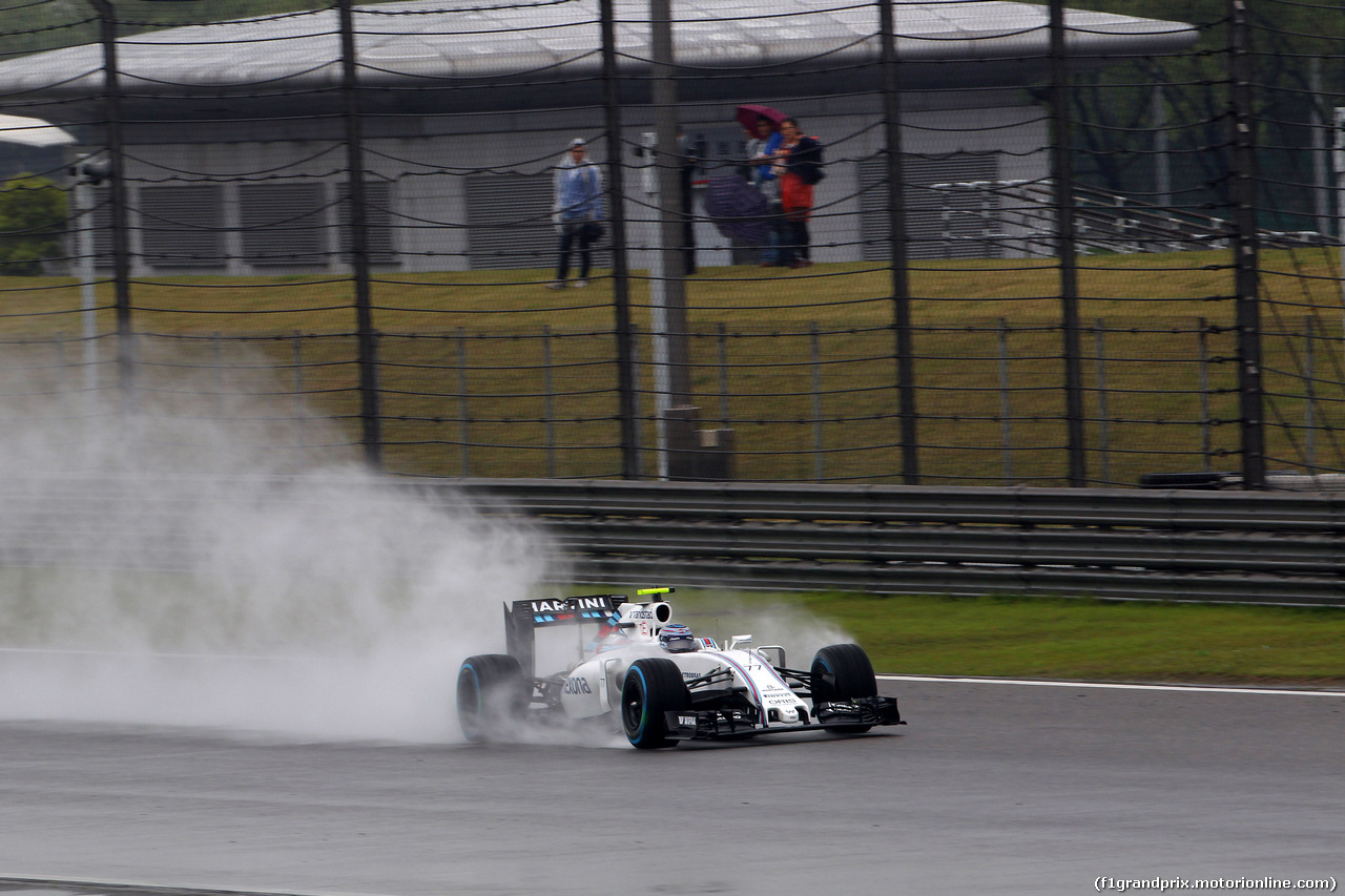 GP CINA, 16.04.2016 - Prove Libere 3, Valtteri Bottas (FIN) Williams FW38