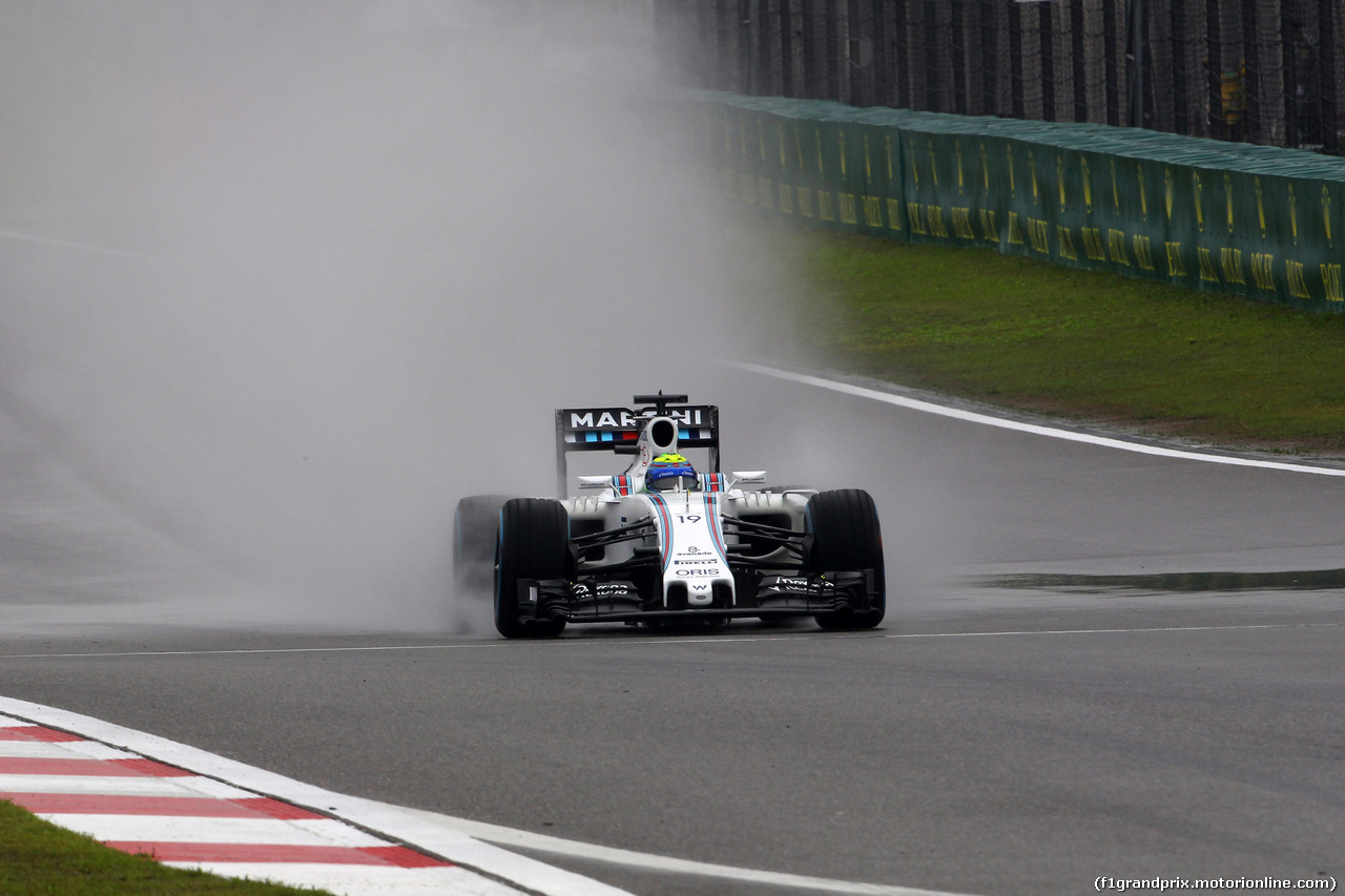GP CINA, 16.04.2016 - Prove Libere 3, Felipe Massa (BRA) Williams FW38