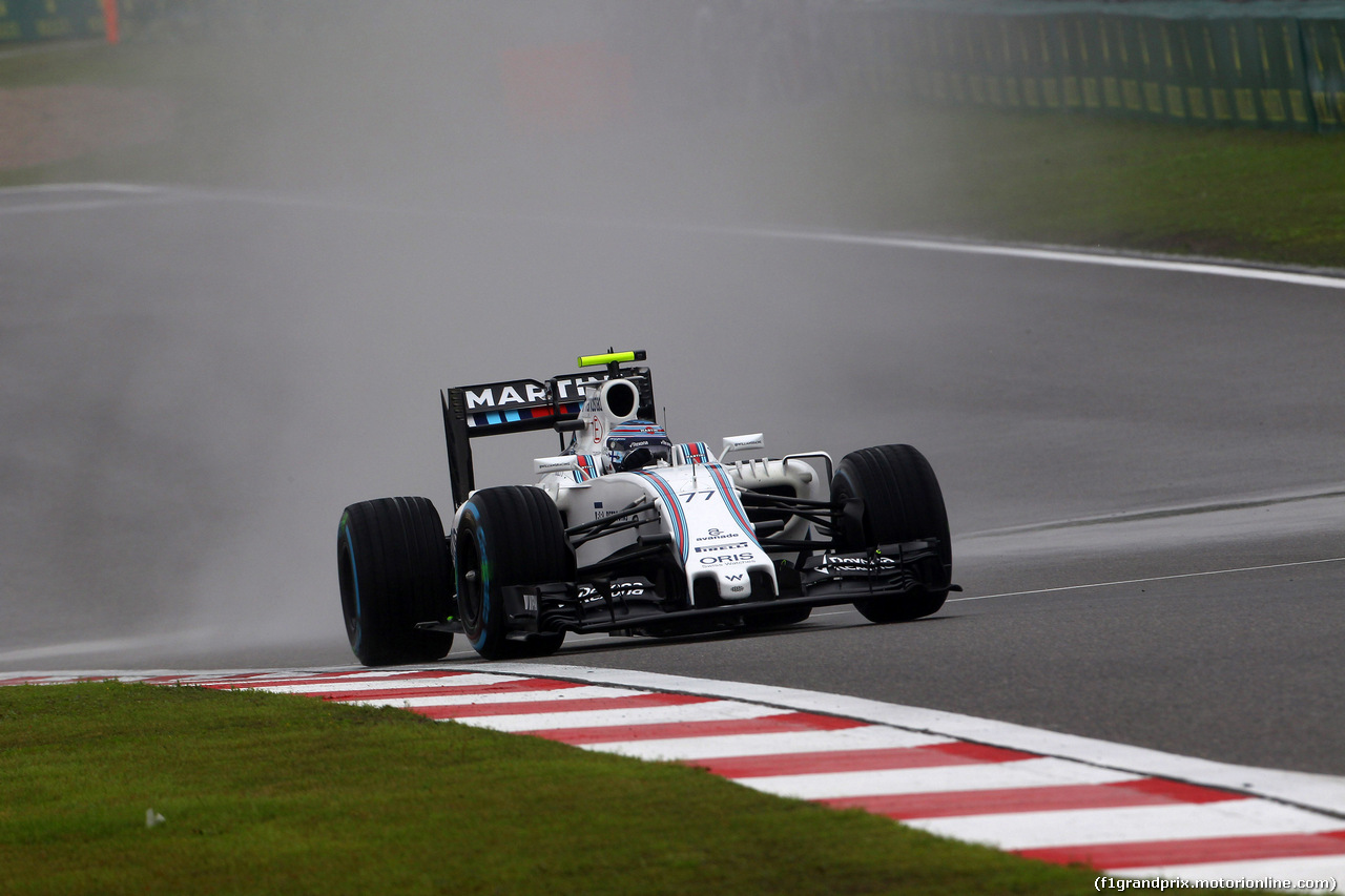 GP CINA, 16.04.2016 - Prove Libere 3, Valtteri Bottas (FIN) Williams FW38